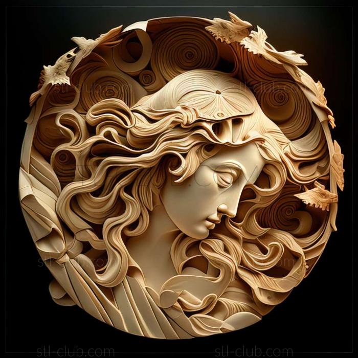 3D model sandro botticelli (STL)